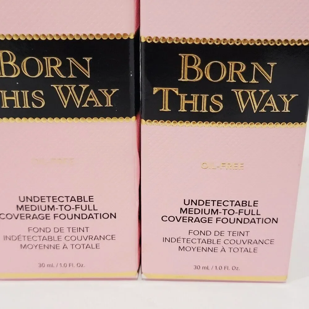 Too Faced Born This Way MOCHA Undetectable Med to Full Foundation 1.0 Fl Oz Lot